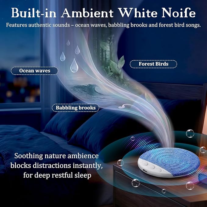 Bluetooth Pillow Speaker for Sleeping