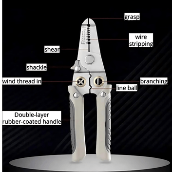 GripLoxio™ Multi-functional Wire Stripper & Cutter