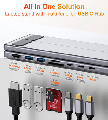 13-in-1 USB-C Laptop Docking Station